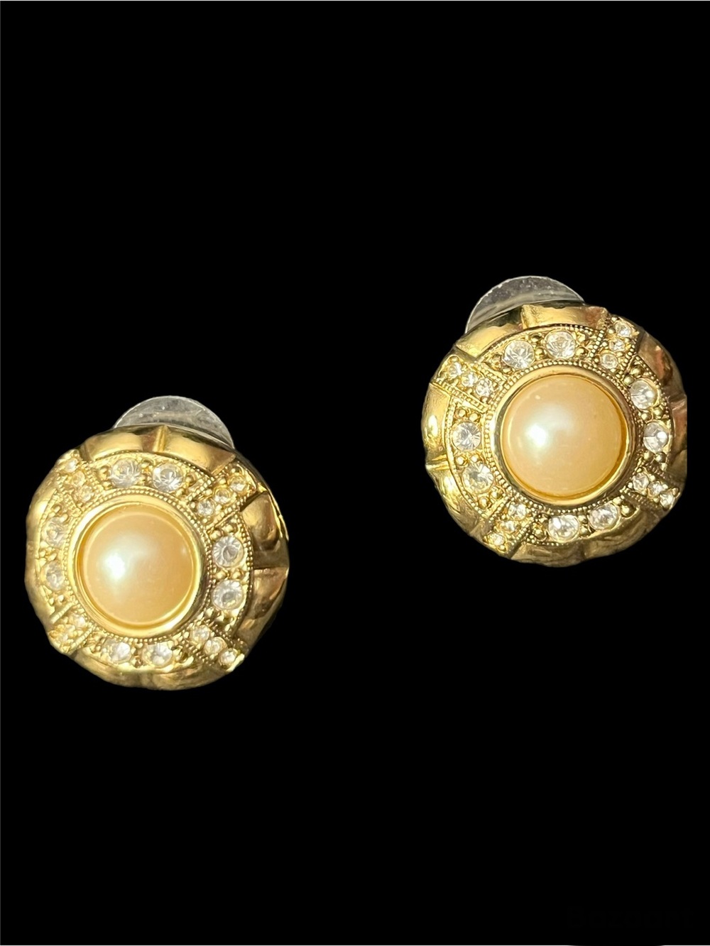 Erwin Pearl Gold Plated Earrings